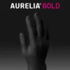 Aurelia Bold Heavy Duty Black Nitrile Gloves (Box / Case)