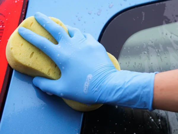 Aurelia Robust Plus Extended Cuff Blue Nitrile Gloves (Box/Case)