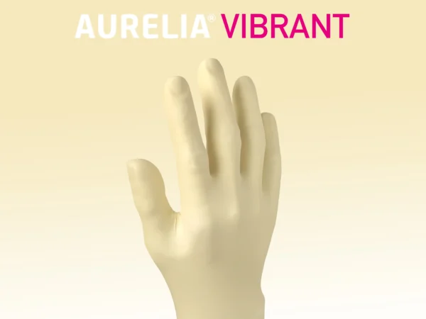 Aurelia_Vibrant_-_Web_V1 Aurelia Vibrant Powder Free Latex Gloves (Box / Case)