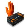 Aurelia Ignite Heavy Duty Orange Nitrile Gloves (Box / Case)
