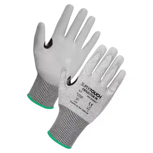 image_1 Supertouch Deflector PE Cut Level E PU Gloves