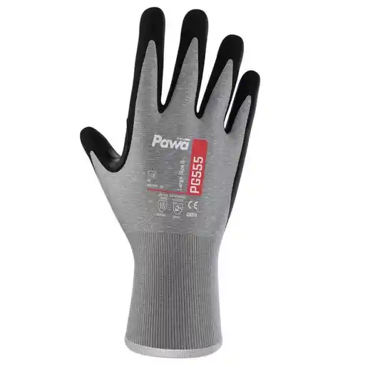 image_3 Pawa PG555 Level F Cut-Resistant Sandy Nitrile Gloves